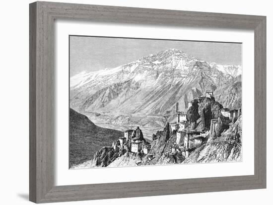 Dankar, Lahul and Spiti, India, 1895-Armand Kohl-Framed Giclee Print