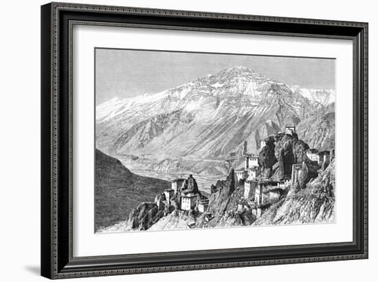 Dankar, Lahul and Spiti, India, 1895-Armand Kohl-Framed Giclee Print