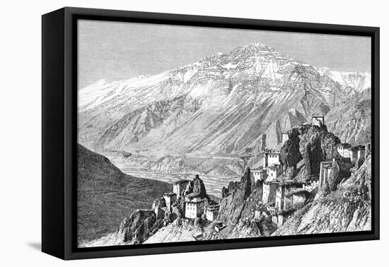 Dankar, Lahul and Spiti, India, 1895-Armand Kohl-Framed Premier Image Canvas