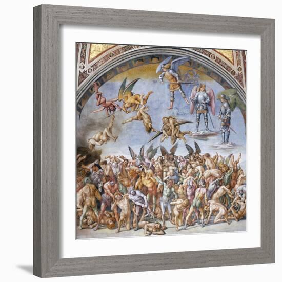 Dannati All'Inferno-Luca Signorelli-Framed Giclee Print