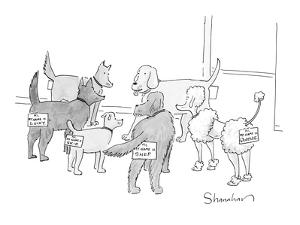Dogs New Yorker Cartoons Art Prints Paintings Posters Framed