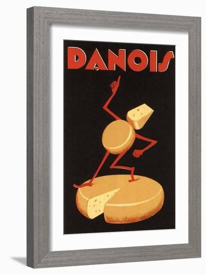 Danois Cheese-null-Framed Art Print