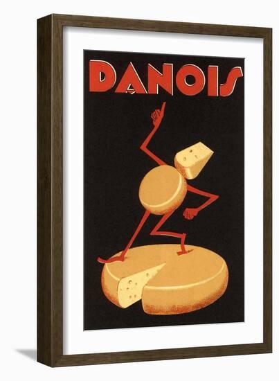 Danois Cheese-null-Framed Art Print