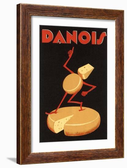 Danois Cheese-null-Framed Art Print