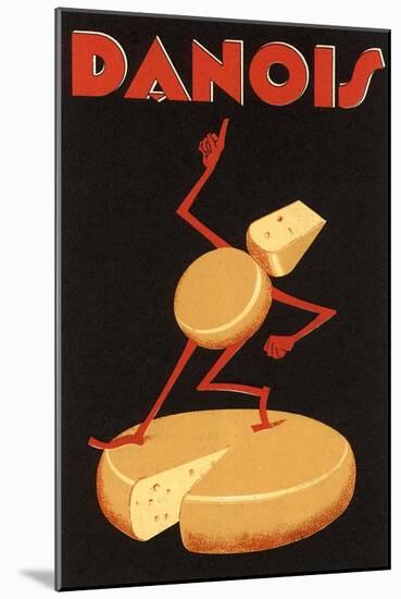 Danois Cheese-null-Mounted Art Print