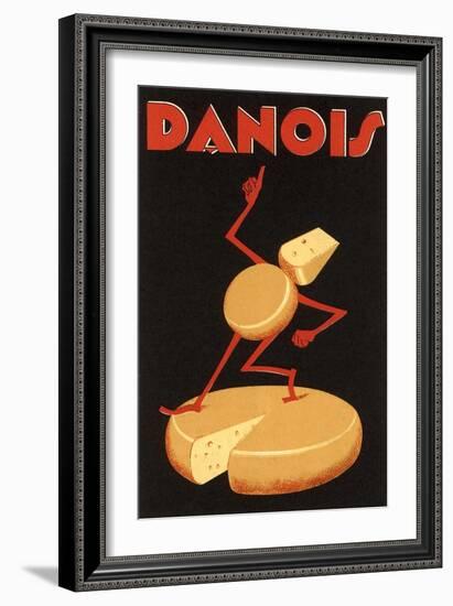 Danois Cheese-null-Framed Art Print