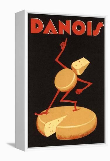 Danois Cheese-null-Framed Stretched Canvas