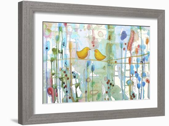 Dans Chaque Coeur-Sylvie Demers-Framed Giclee Print