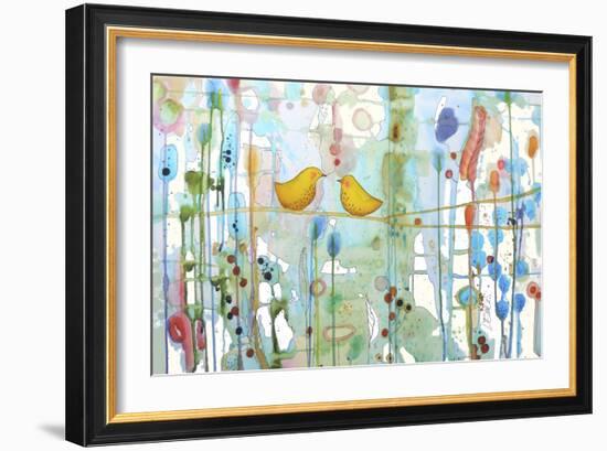 Dans Chaque Coeur-Sylvie Demers-Framed Giclee Print