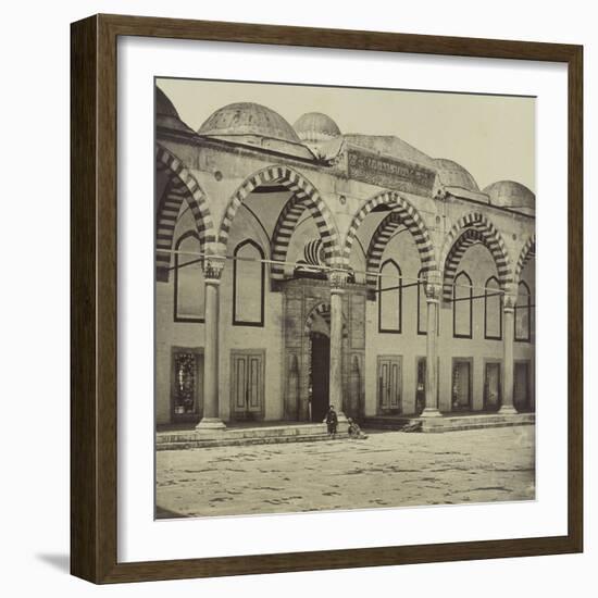 Dans la cour du sultan Achmet-James Robertson-Framed Giclee Print