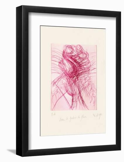 Dans la Galerie des Glaces-Jean Messagier-Framed Limited Edition