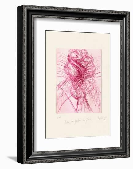 Dans la Galerie des Glaces-Jean Messagier-Framed Limited Edition