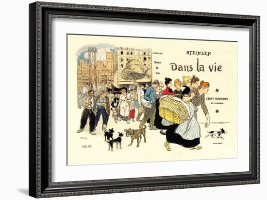 Dans la Vie, c.1900-Théophile Alexandre Steinlen-Framed Art Print