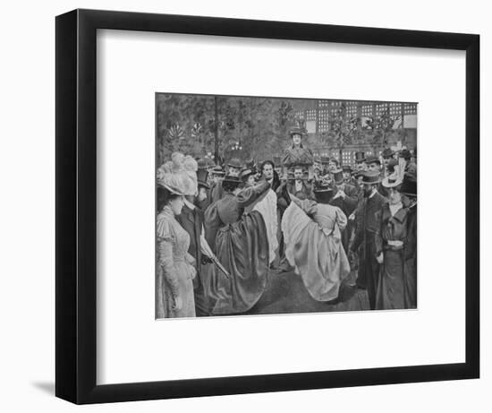 'Dans Le Jardin Du Moulin-Rouge', 1900-Unknown-Framed Photographic Print