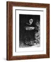 Dans Les Cendres, C1870-1930-Paul Albert Besnard-Framed Giclee Print