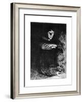 Dans Les Cendres, C1870-1930-Paul Albert Besnard-Framed Giclee Print