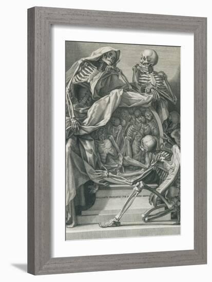 Danse Macabre, 17th Century-Science Source-Framed Giclee Print