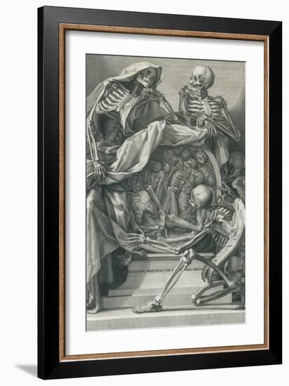 Danse Macabre, 17th Century-Science Source-Framed Giclee Print