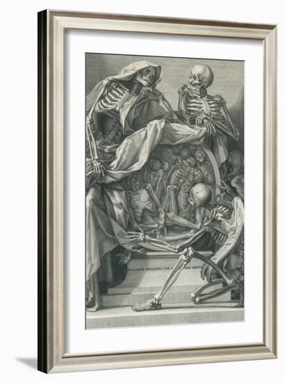 Danse Macabre, 17th Century-Science Source-Framed Giclee Print