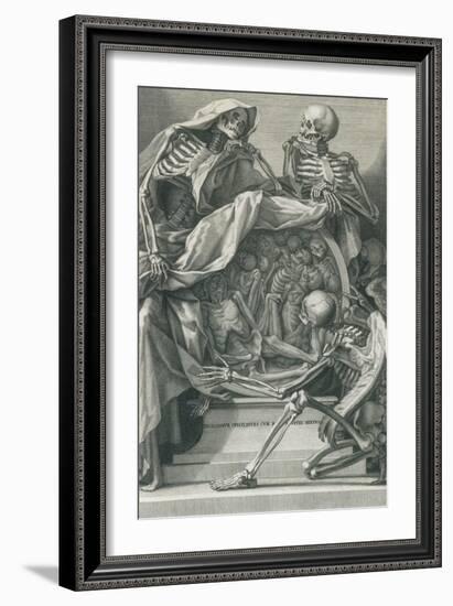 Danse Macabre, 17th Century-Science Source-Framed Giclee Print