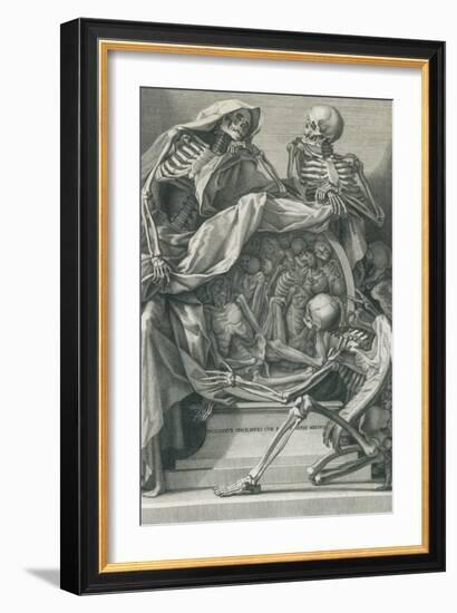 Danse Macabre, 17th Century-Science Source-Framed Giclee Print