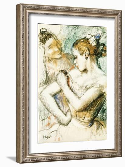 Danseuse, 1896-Edgar Degas-Framed Premium Giclee Print