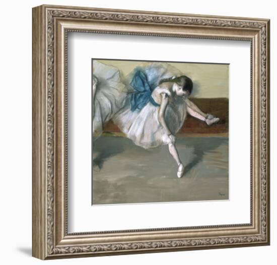 Danseuse Au Repos, c. 1879-Edgar Degas-Framed Art Print