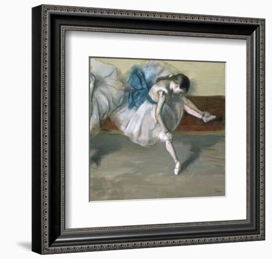 Danseuse Au Repos, c. 1879-Edgar Degas-Framed Art Print