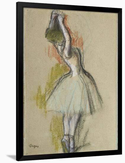 Danseuse Debout, C. 1885-Edgar Degas-Framed Premium Giclee Print