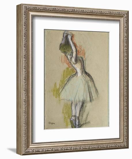 Danseuse Debout, C. 1885-Edgar Degas-Framed Giclee Print