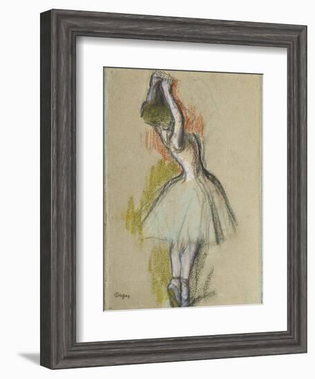 Danseuse Debout, C. 1885-Edgar Degas-Framed Giclee Print