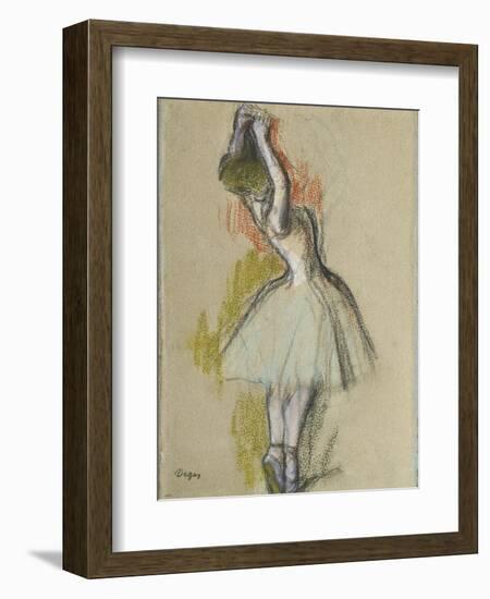 Danseuse Debout, C. 1885-Edgar Degas-Framed Giclee Print