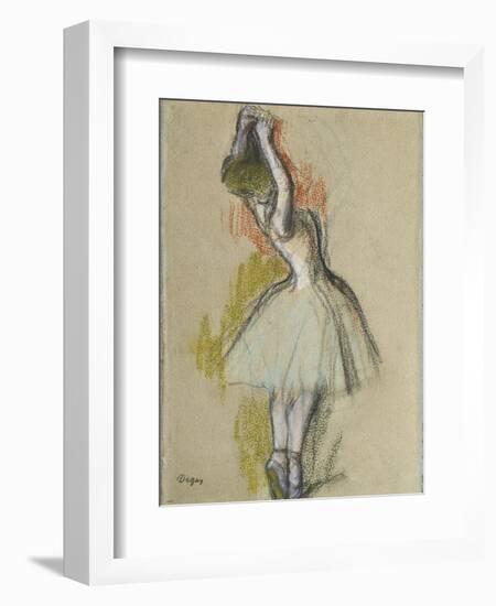 Danseuse Debout, C. 1885-Edgar Degas-Framed Giclee Print