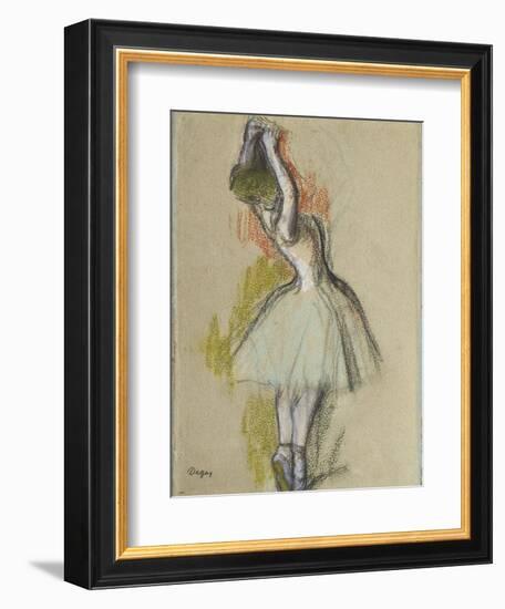 Danseuse Debout, C. 1885-Edgar Degas-Framed Giclee Print