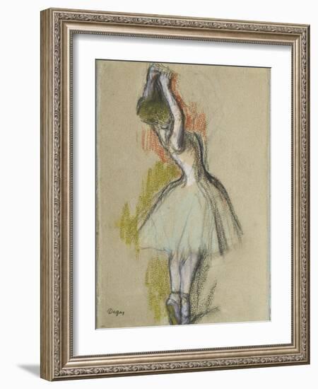 Danseuse Debout, C. 1885-Edgar Degas-Framed Giclee Print