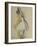 Danseuse Debout, C. 1885-Edgar Degas-Framed Giclee Print