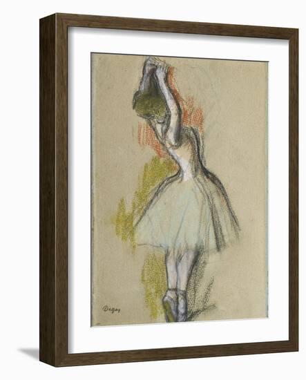 Danseuse Debout, C. 1885-Edgar Degas-Framed Giclee Print