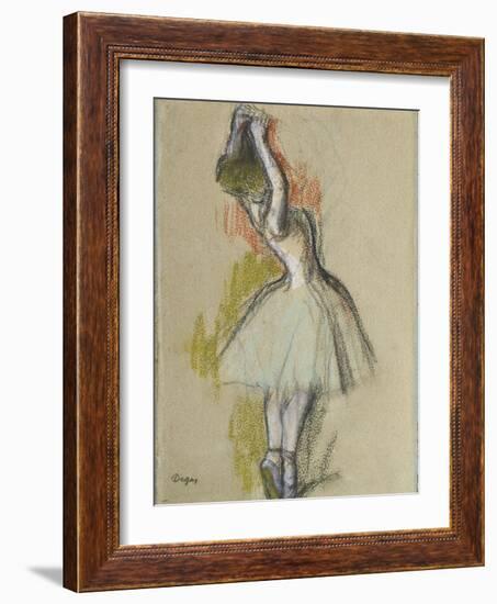 Danseuse Debout, C. 1885-Edgar Degas-Framed Giclee Print