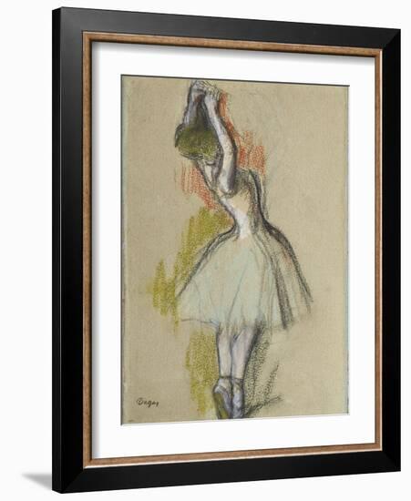 Danseuse Debout, C. 1885-Edgar Degas-Framed Giclee Print