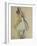 Danseuse Debout, C. 1885-Edgar Degas-Framed Giclee Print