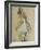 Danseuse Debout, C. 1885-Edgar Degas-Framed Giclee Print