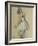 Danseuse Debout, C. 1885-Edgar Degas-Framed Giclee Print