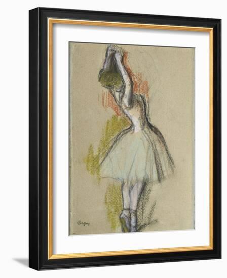 Danseuse Debout, C. 1885-Edgar Degas-Framed Giclee Print