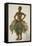 Danseuse Makere (Bambili), from Dessins Et Peintures D'afrique, Executes Au Cours De L'expedition C-Alexander Yakovlev-Framed Premier Image Canvas