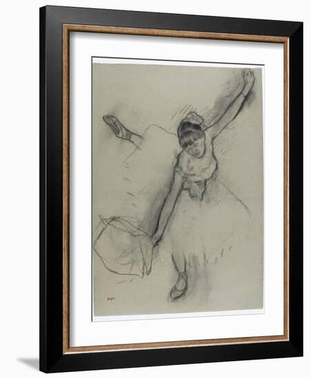 Danseuse saluant-Edgar Degas-Framed Giclee Print