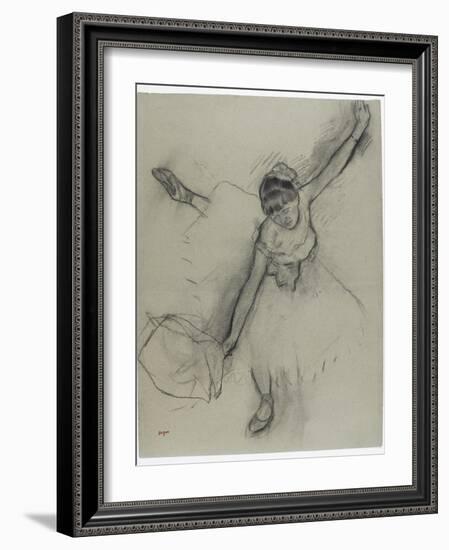 Danseuse saluant-Edgar Degas-Framed Giclee Print