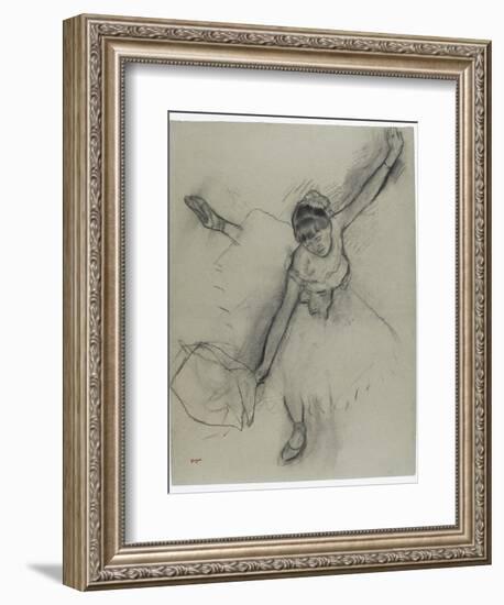 Danseuse saluant-Edgar Degas-Framed Giclee Print