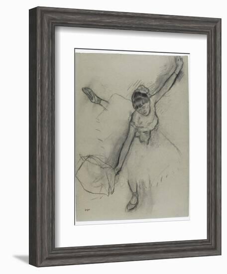 Danseuse saluant-Edgar Degas-Framed Giclee Print