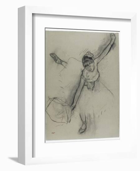 Danseuse saluant-Edgar Degas-Framed Giclee Print