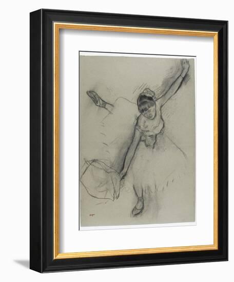 Danseuse saluant-Edgar Degas-Framed Giclee Print